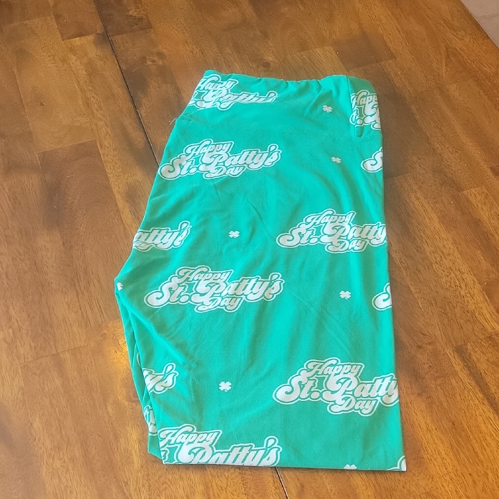 LuLaRoe T/C Green St. Patty's Day Leggings